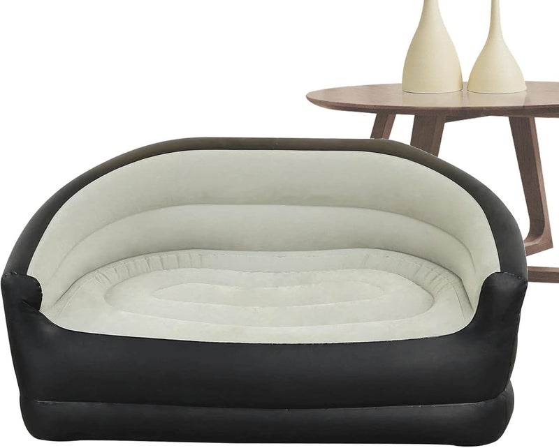 Air Couch | Portable Folding Comfort | Blow Up Couch for Adults | for Home Living Room Bedroom Indoor Outdoor Beach Garden Yard Patio - Image 1