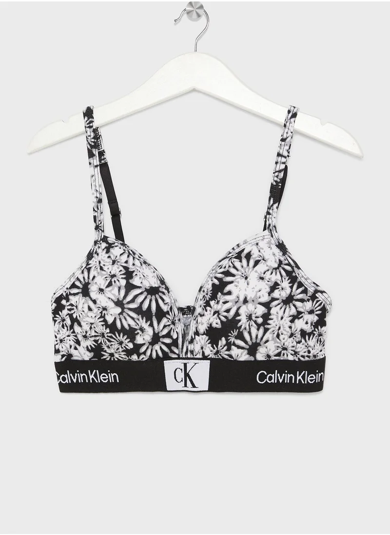 CALVIN KLEIN Youth Triangle Bra