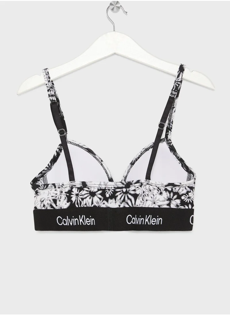 CALVIN KLEIN Youth Triangle Bra