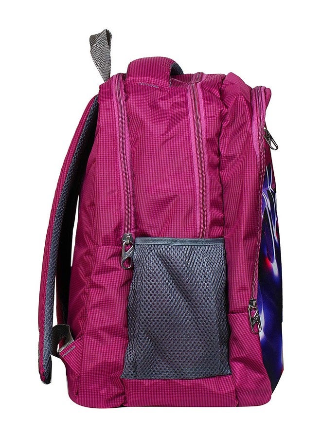 POLO CLASS Fabric 25 Liters Pink School Bag (BNB-PC34) - Image 3