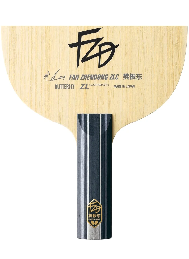 باترفلاي Butterfly Fan Zhendong ZLC Professional Butterfly Table Tennis Blade ST(Straight) Handle Styles Made in Japan 4906901218208