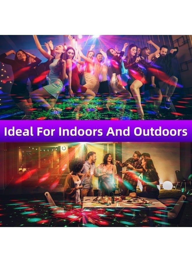 Arabest Party Lights, Dj Disco Ball Light, Strobe Stage Laser Lights Projector with Remote Control for Festivals Atmosphere Birthday Party Decorations（Plastic Shell） - Image 5