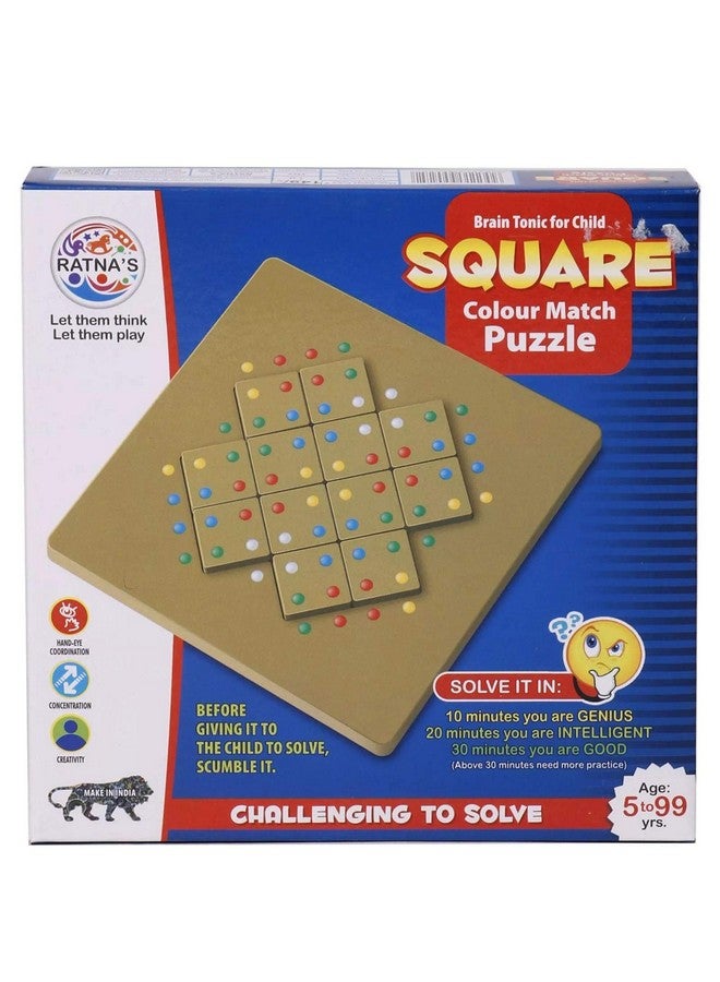 RATNA'S Mind Challenging Square Colour Match Puzzle To Develop Mind And Concentration - Image 5
