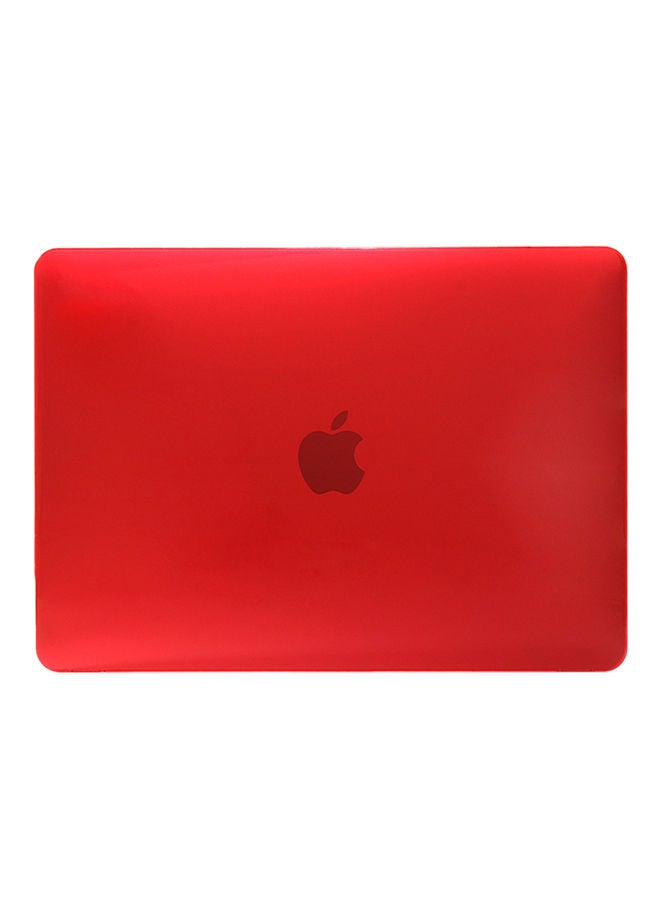 NIBEMINENT Protective Cover For Apple MacBook New Pro 13.3 Inch Red  - Image 1