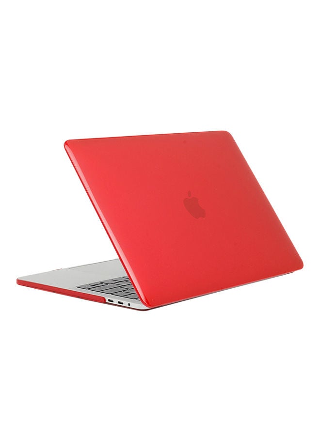 NIBEMINENT Protective Cover For Apple MacBook New Pro 13.3 Inch Red  - Image 4