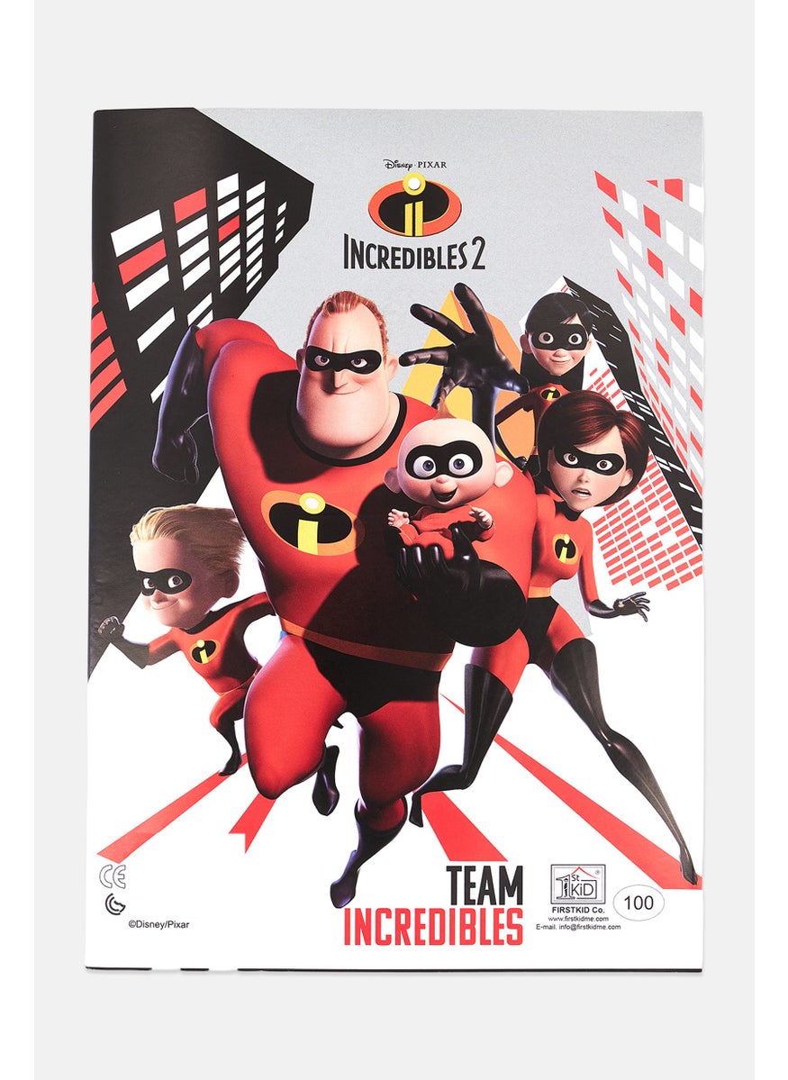 Disney Incredibles 2 Single Line 100 Sheets Notebook, Assorted  - Image 3