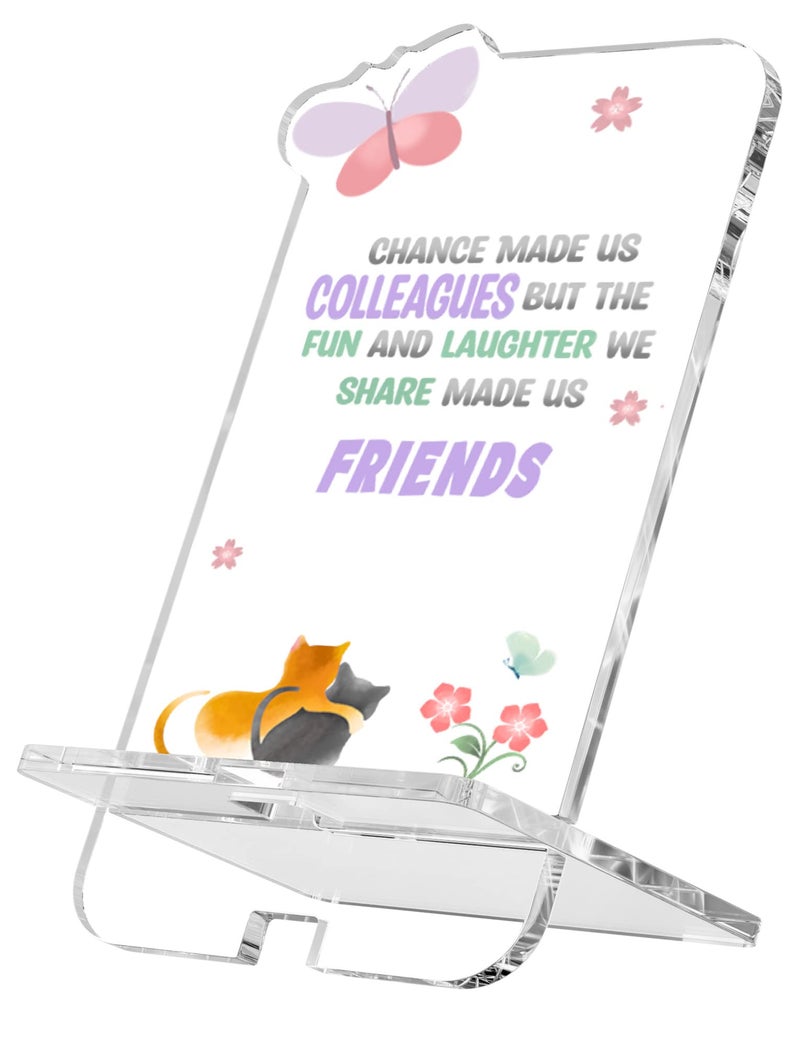 Parxara Fun Coworker Gifts for Women Fun Phone Holder for Desk Small Office Gifts for Coworkers Favorite Coworker Gifts for Women Welcome Back Gifts for Coworkers Cheap Office Gifts for Coworkers
