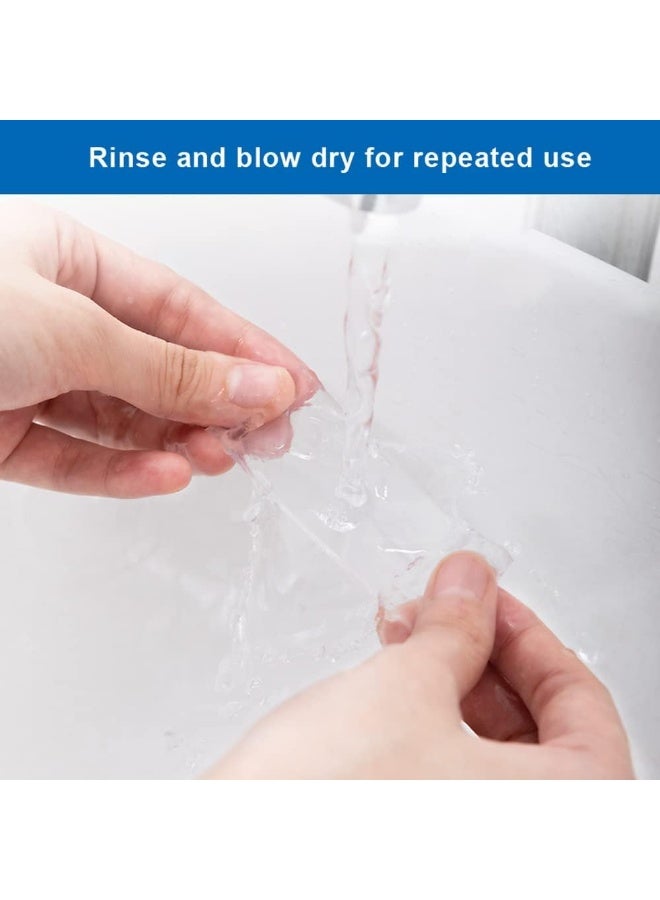 Double Sided Tape Heavy Duty, Nano Gel Washable Traceless Removable Mounting Tape, Clear Adhesive Sticky Tape Reuse Washable Waterproof Tape 20mm x 3M - Image 4