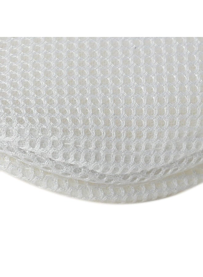 Mesh Newsboy Beret Cap Set, 2-Pack, Black & White, 100% Polyester, Breathable & Adjustable - Image 5