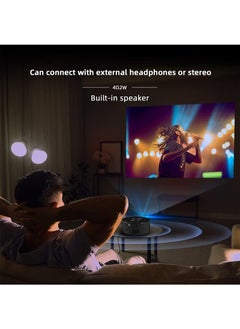 ماركة غير محددة جهاز عرض LED صغير يدعم خاصية الانعكاس 10 وات YT200 أسود  - Image 5