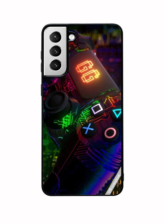 VR CREATIVE Protective Case Cover For Samsung Galaxy S22 5G Gaming Design Multicolour - Image 1
