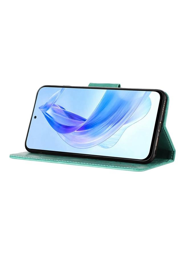 Zaboon Case For Honor 90 Lite Butterfly Flower Pattern Flip Leather Phone Case - Image 5