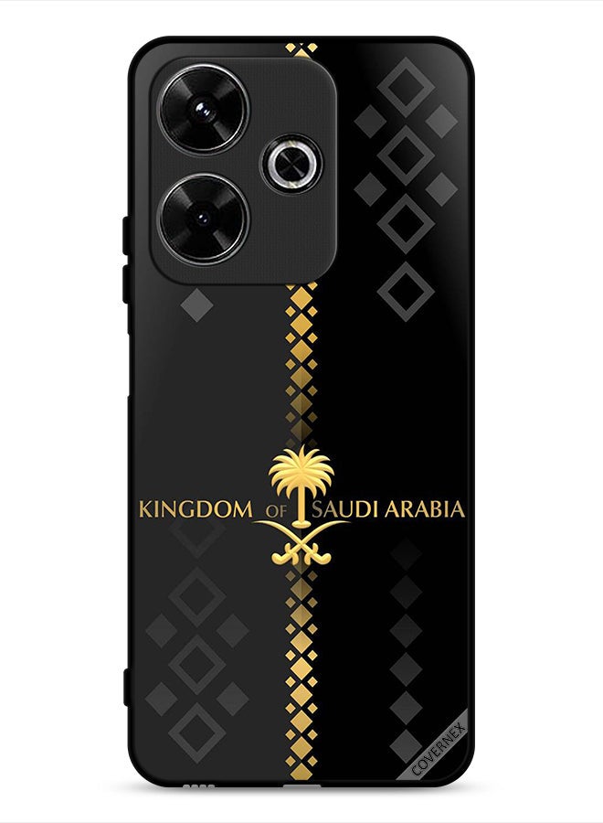 Covernex Xiaomi Redmi 13 4G Protective Case Cover Kingdom Of Saudi Arabia Pattern - Image 1