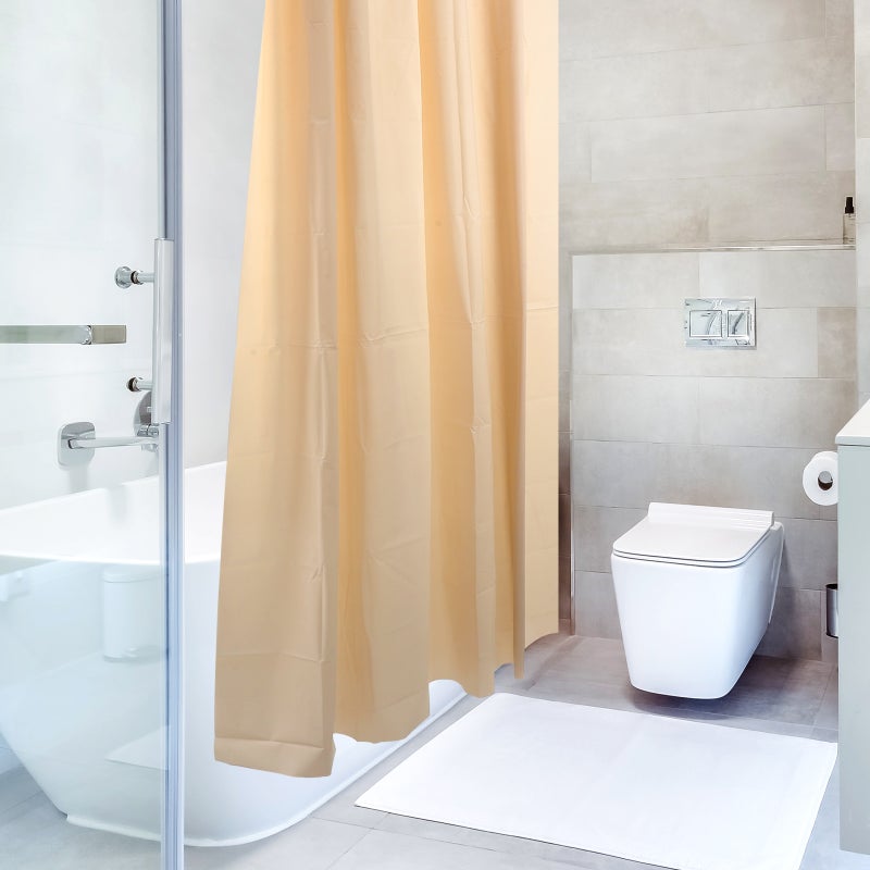 Color Shower Curtain Bathroom Water Resistant Thickened Bath Shower Curtain - Image 4
