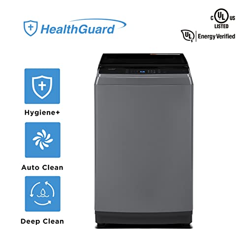 Comfee' غسالة COMFEE’ 2.4 قدم مكعب LED محمولة وغسالة لافادورا بورتاتيل مدمجة، 8 نماذج، صديقة للبيئة، قفل للأطفال للسيارات المتنقلة، السكن الجامعي، الشقة رمادي مغناطيسي - Image 3