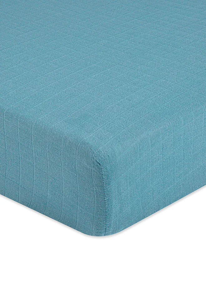 Crane BABY Crib Fitted Sheet, Riverstone