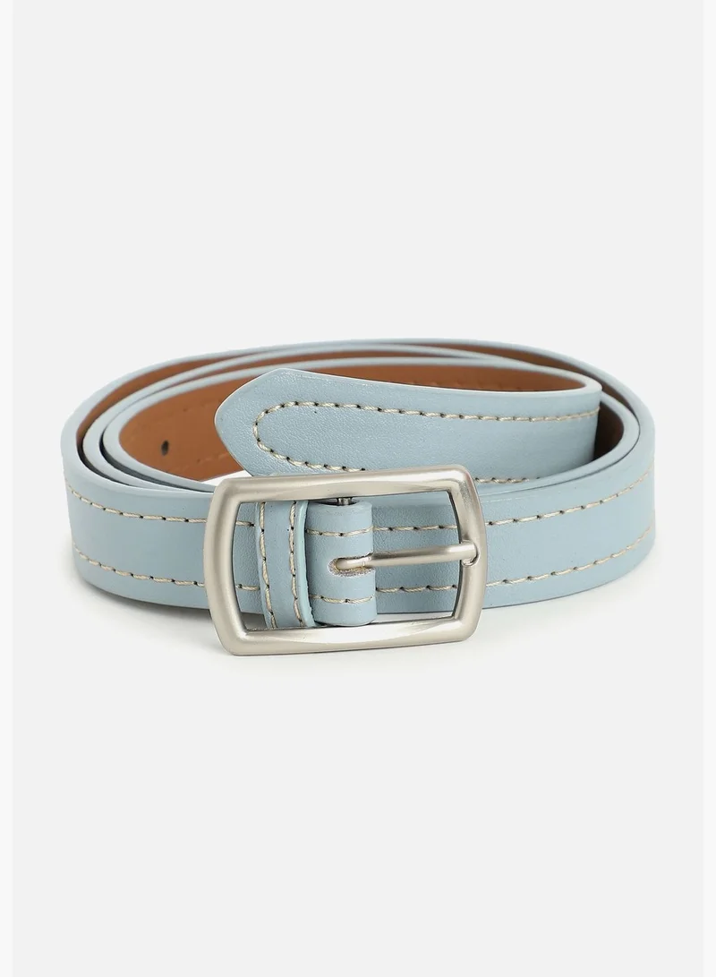Haute Sauce Casual Solid PU Leather Waist Belt For Women