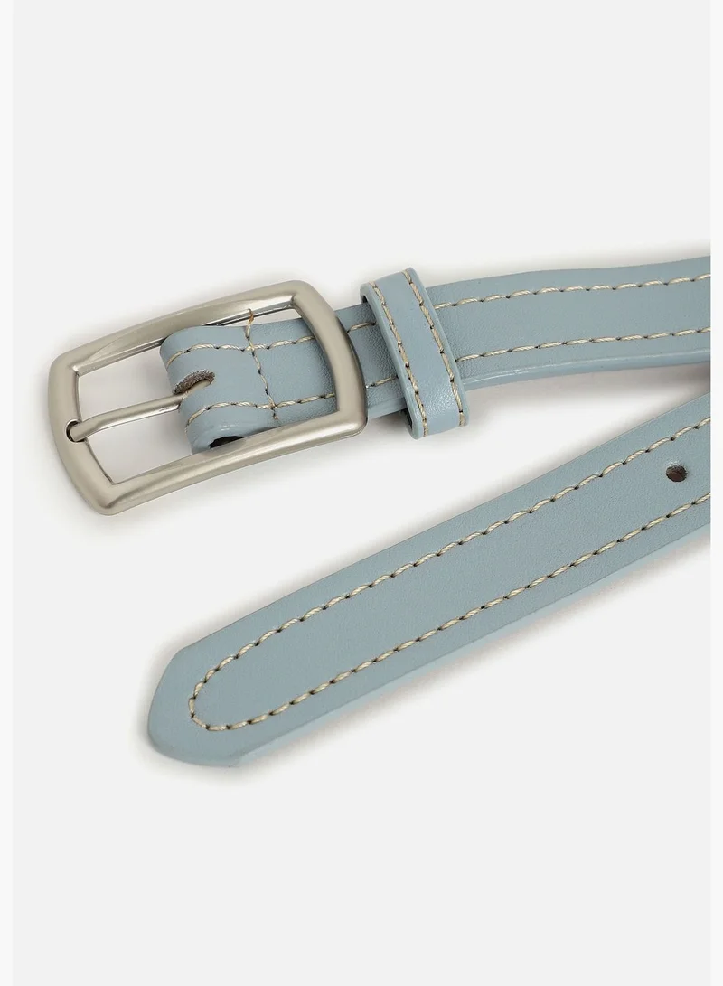 Haute Sauce Casual Solid PU Leather Waist Belt For Women