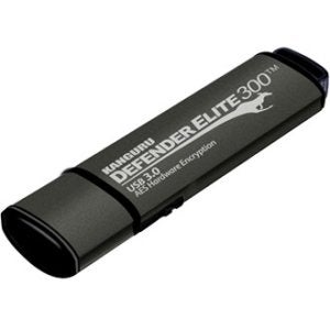 Kanguru Defender Elite300 – 16 GB Hardware Encrypted Flash Drive - FIPS 140-2 Certified - SuperSpeed USB 3.0 – Water Resistant - Image 2