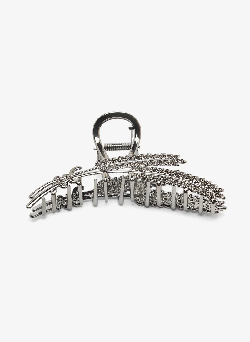 ايلا Floral Rhinestone Embellished Hair Clutch