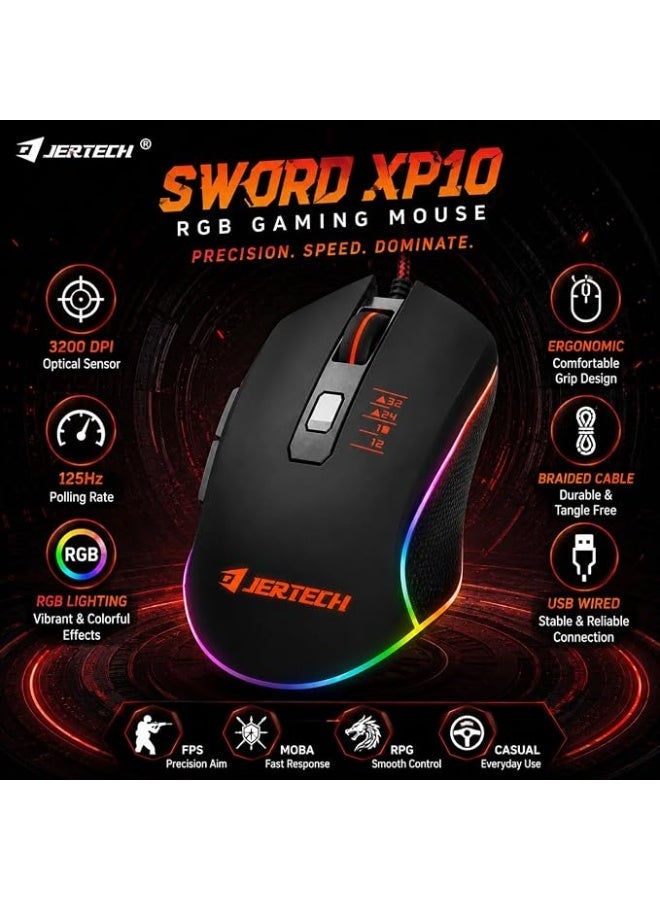 Sword RGB XP10 MACRO PRO Gaming Mouse - Image 3