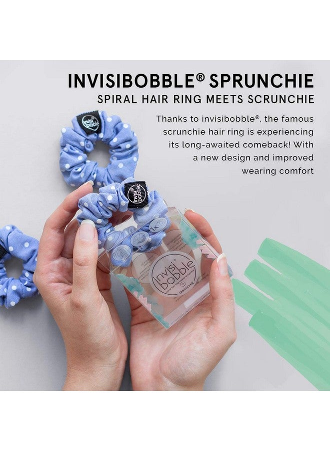 invisibobble Sprunchie No Morals, But Corals No Kink, Strong Hold 90S Trend Spiral Hair Ring Scrunchie Suitable For All Hair Types - Image 4