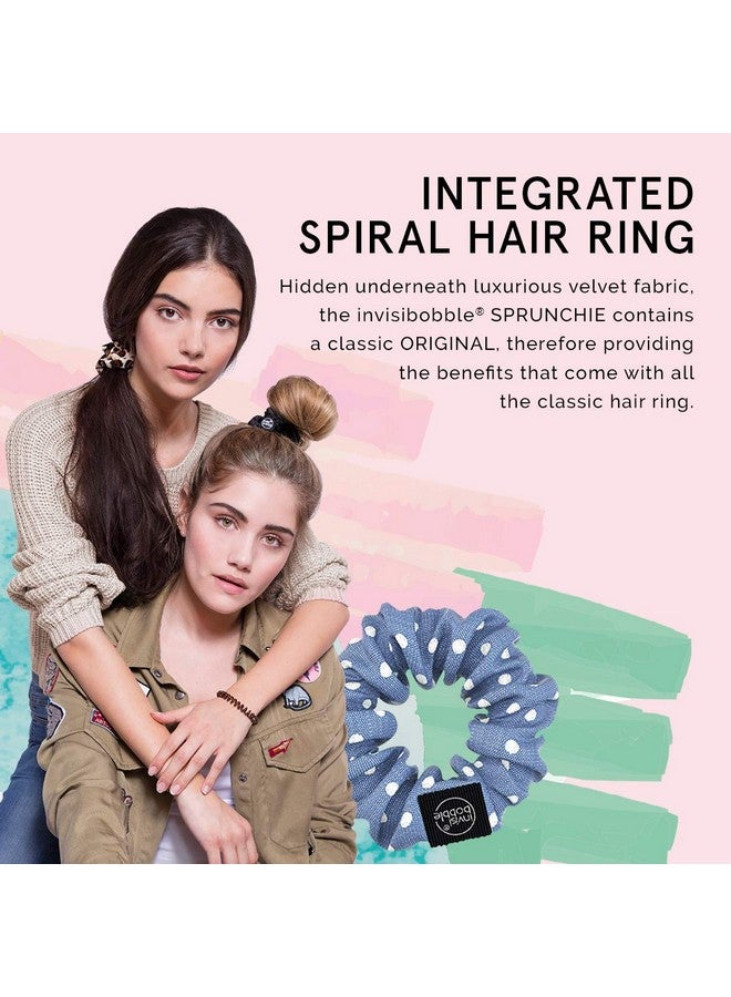 invisibobble Sprunchie No Morals, But Corals No Kink, Strong Hold 90S Trend Spiral Hair Ring Scrunchie Suitable For All Hair Types - Image 5
