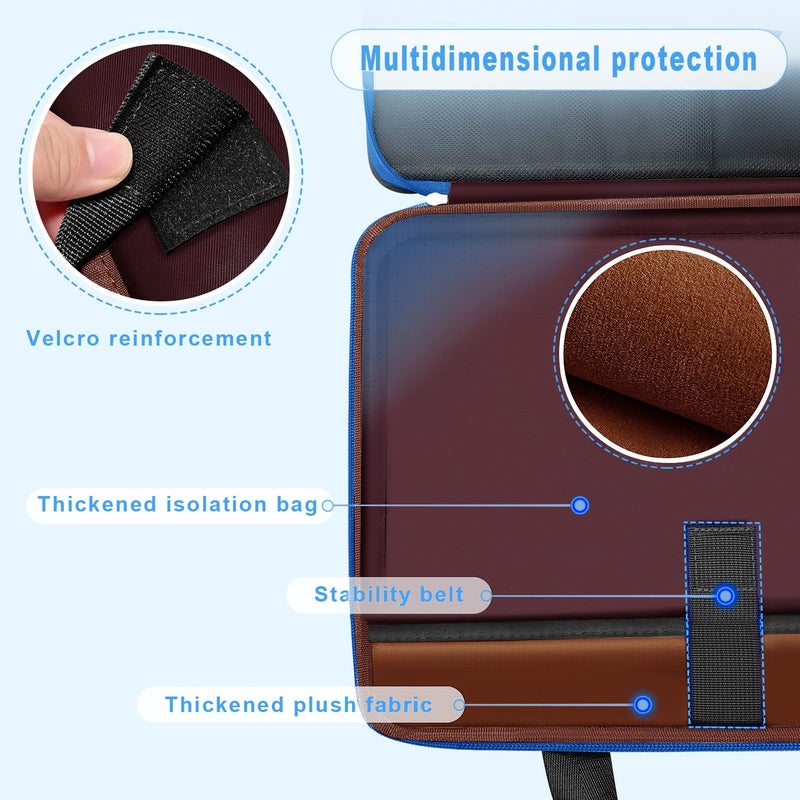 ZINZ Slim Expandable Laptop Case 15.6 Inch Sleeve Upgraded Protective Durable Recycled Carrying Case Compatible with MacBook 15" & 16" and Most 15" 15.6" 16" Notebook,B01K03 - Image 4