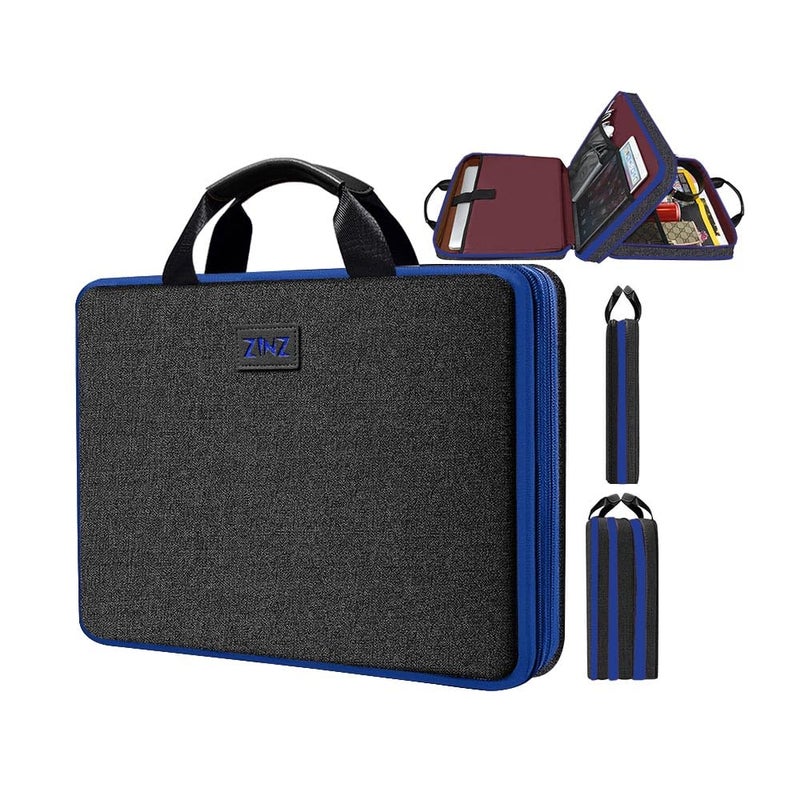 ZINZ Slim Expandable Laptop Case 15.6 Inch Sleeve Upgraded Protective Durable Recycled Carrying Case Compatible with MacBook 15" & 16" and Most 15" 15.6" 16" Notebook,B01K03 - Image 1