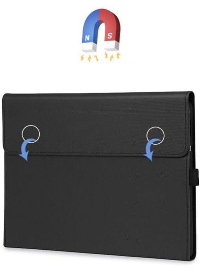 Case Compatible with Microsoft Surface Pro 11 (2024) 13-inch Tablet, All-in-One PU Protective Case Rugged Cover with Power Pack for Surface Pro 11 - Image 4