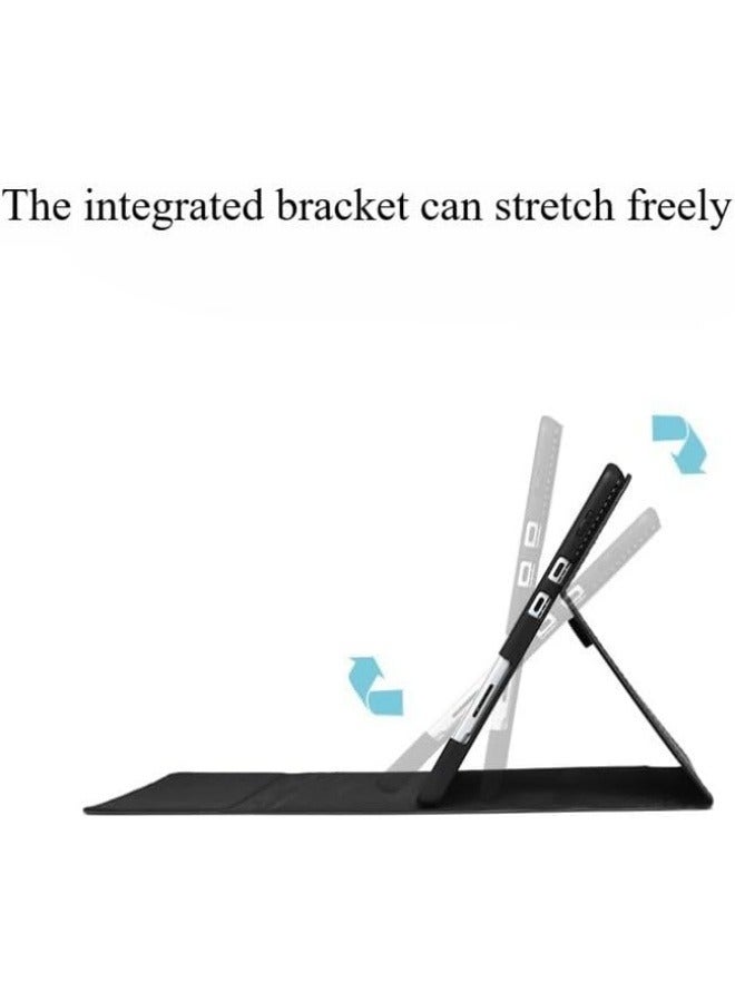 Case Compatible with Microsoft Surface Pro 11 (2024) 13-inch Tablet, All-in-One PU Protective Case Rugged Cover with Power Pack for Surface Pro 11 - Image 5