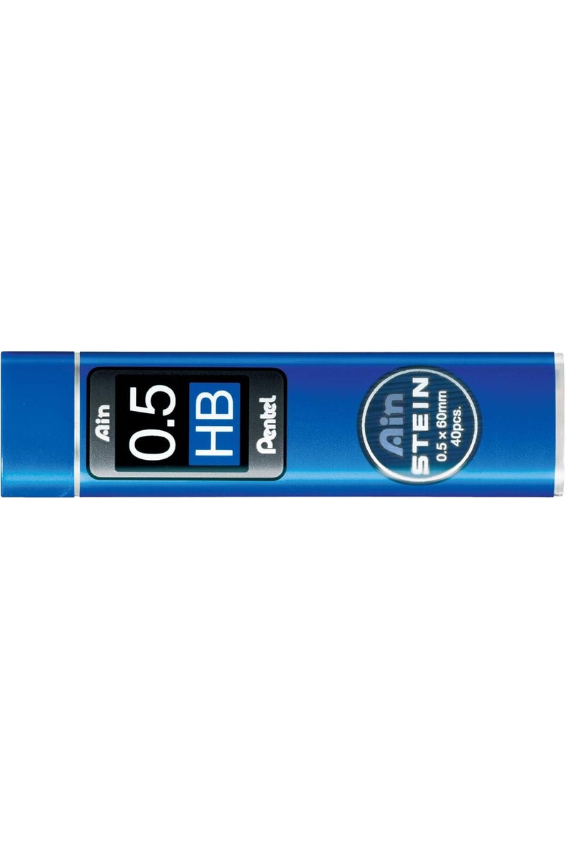 بنتل Pentel Ain Stein 0.5mm Mechanical Pencil HB Lead- 05 Pcs - Image 2