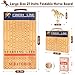 Bravmate Large 21 Inches Horse Race Board Game Solid Wood Foldable Horse Racing Game with 11 Luxury Metal Horses 2 Wooden Dice 2 Boxes of Cards 80 Chips for Parties - Image 4