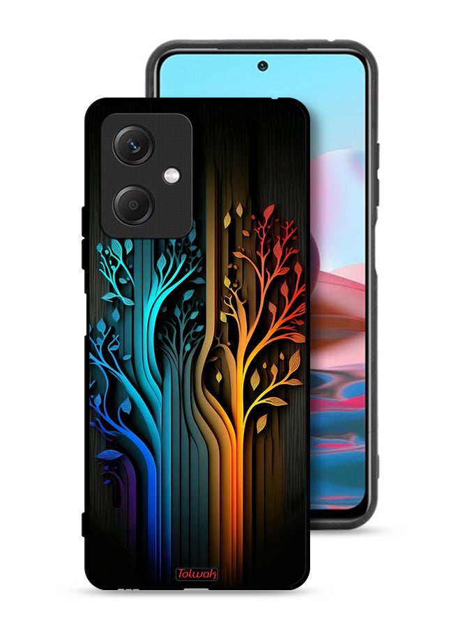 Tolwak Xiaomi Redmi Note 12 Protective Case Cover Tree Leaves Art - Image 1