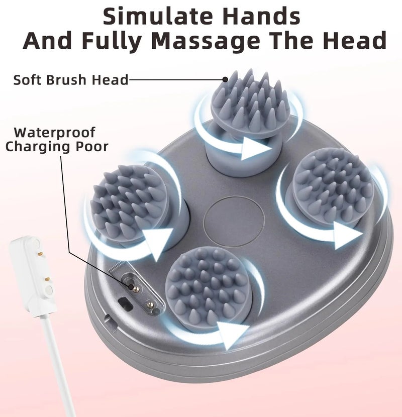 Wireless scalp and neck massage device - Image 3