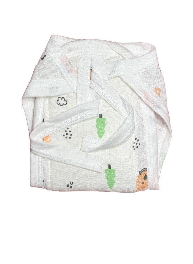 Dikary New born Baby's Cotton Cloth Diapers/Langot/nappy U Shaped Washable and Reusable Nappies (Multicolour) (New Born, 4, count) - Image 5