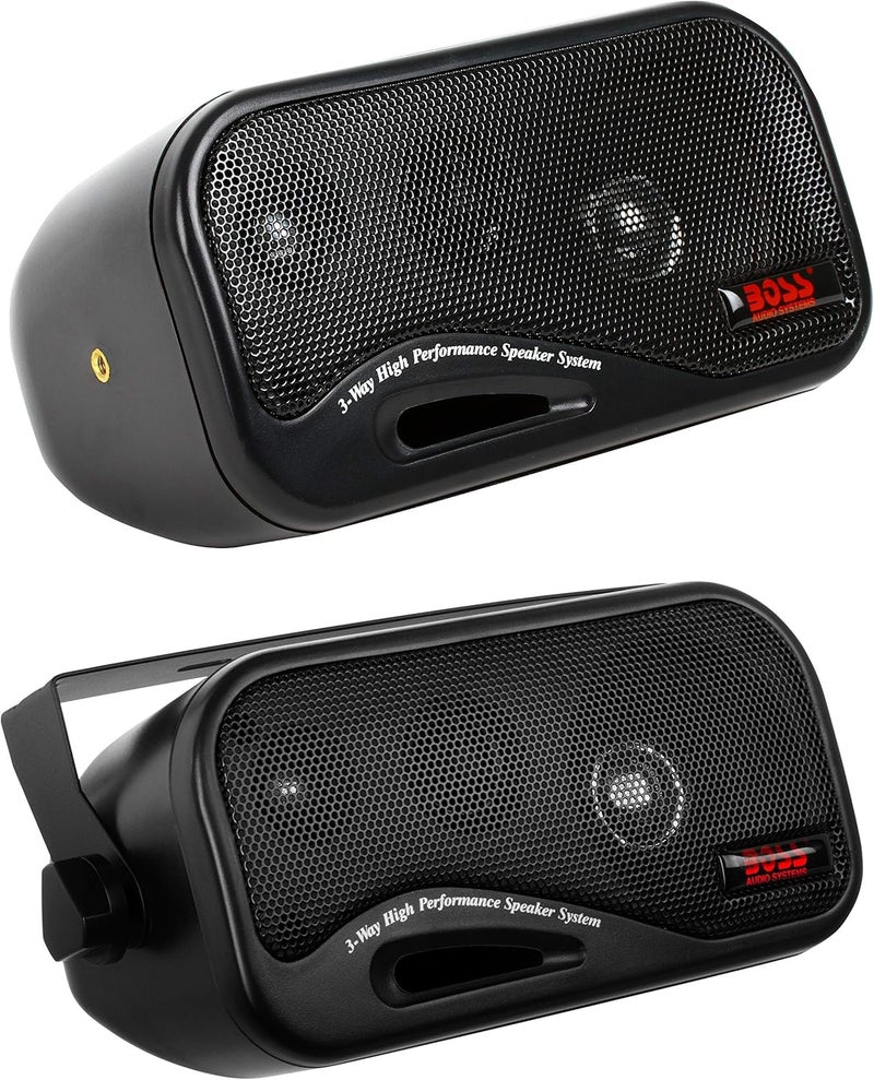 بوس أوديو سيستمز نظام مكبرات الصوت المغلق BOSS Audio Systems AVA6200 - ثلاثي الاتجاه، 200 واط كحد أقصى لكل زوج - Image 2