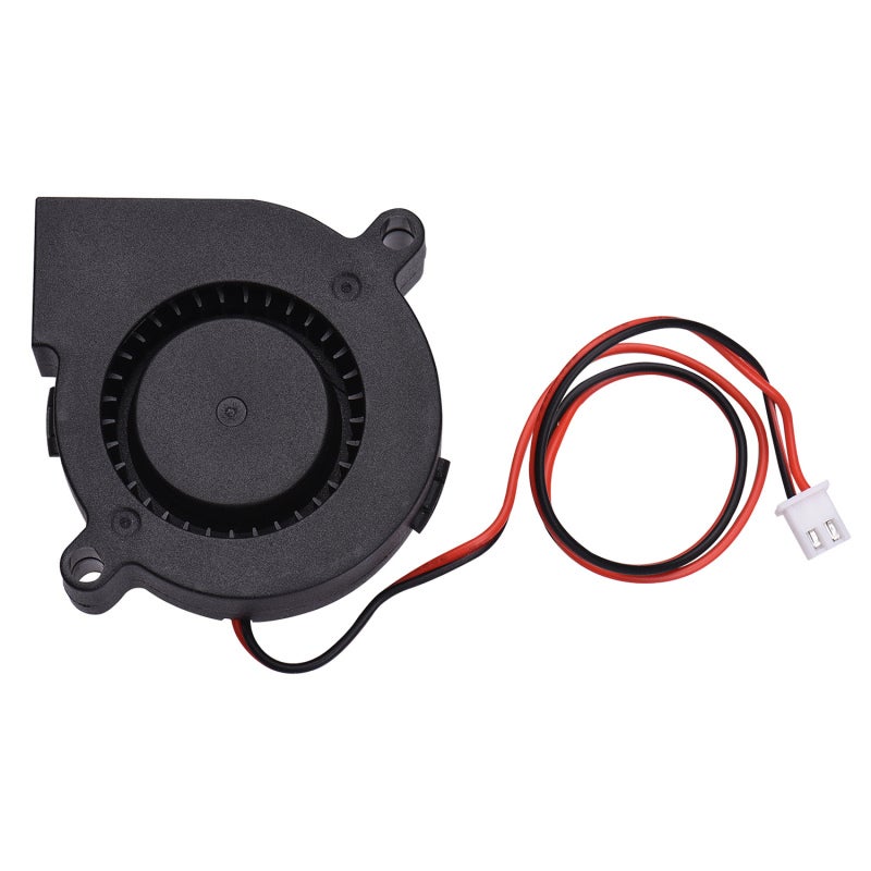 Brushless High Speed 5015 Fan: 50x50x15Mm, Strong Wind Force Low Noise, 12V, 2-Pin Connector Easy Installation - Stable Long Life for 3D Printer Cooling - Image 3
