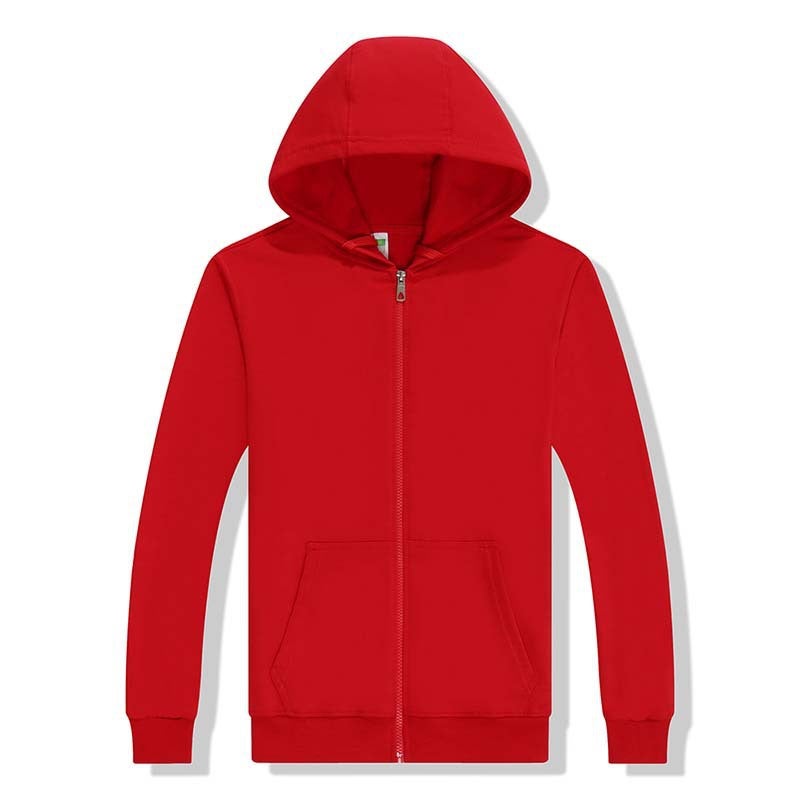 Summer spot blue no liner ordinary casual collarless hooded cotton three-dimensional patch bag zipper sweater wholesale printing Hole Blue  - Image 3