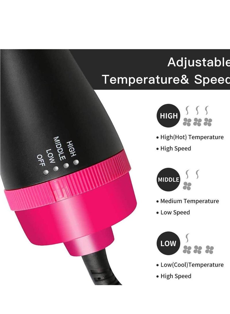 One Step 4-in-1 Hair Dryer & Volumizer Brush – One-Step Hair Dryer & Styler for Curling & Straightening - Image 4