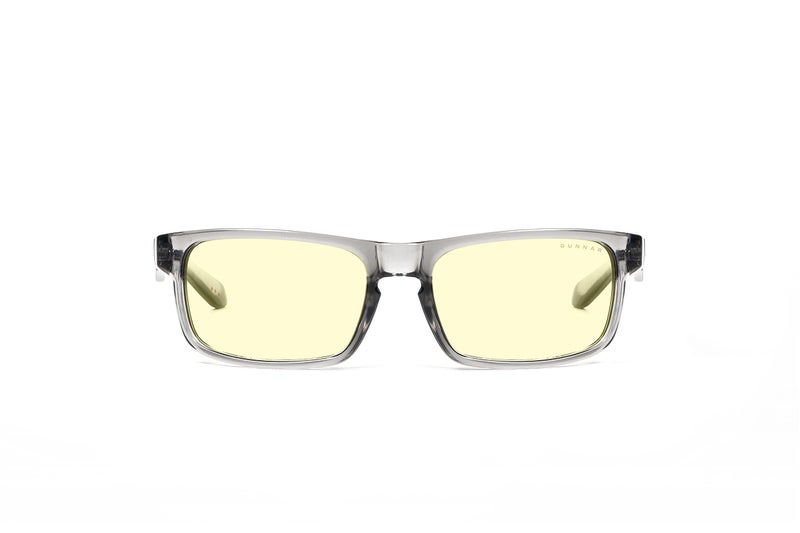 GUNNAR Premium Gaming and Computer Glasses Blocks 65 Blue Light Enigma Smoke Amber Tint - Image 2