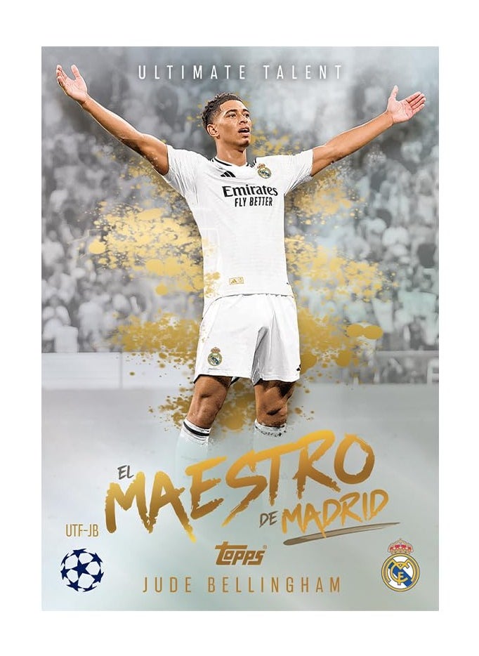 توبس لعبة بطاقات التداول والتحصيل Topps UEFA Champions League Match Attax 24/25 (عبوة من 40 قطعة)  - Image 2