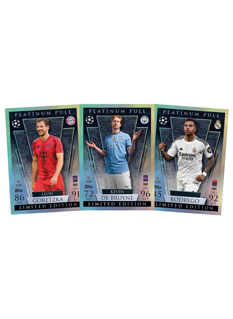 توبس لعبة بطاقات التداول والتحصيل Topps UEFA Champions League Match Attax 24/25 (عبوة من 40 قطعة)  - Image 5