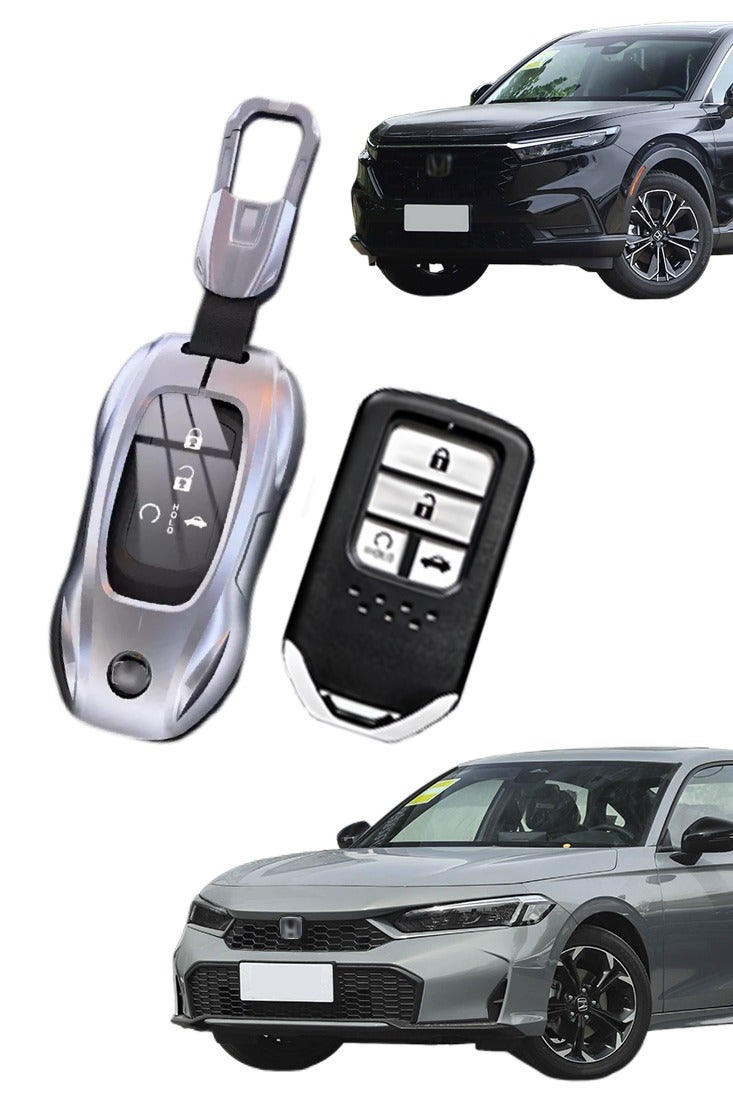 ملحقات مفتاح السيارة الأكمام ، مناسبة لكمام مفتاح السيارة هوندا ، الراقية ، مقاومة للارتداء ، تحمي مفاتيح سيارتك بشكل أفضل ، مثالية. - Image 1