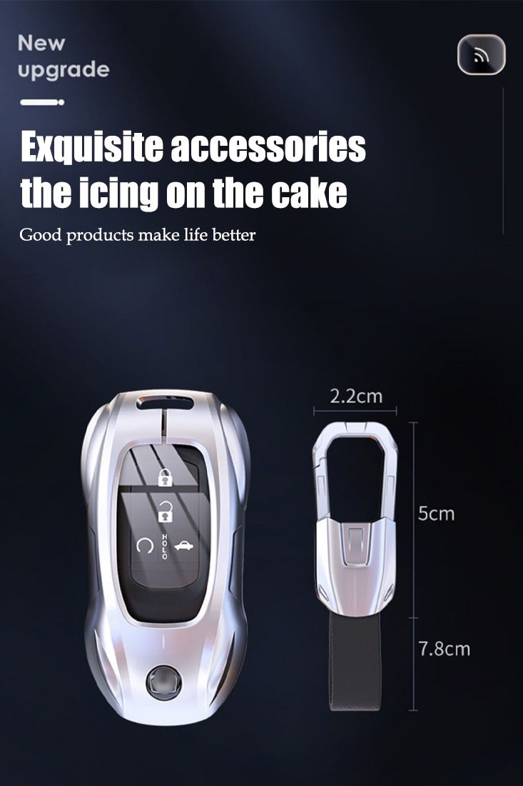 ملحقات مفتاح السيارة الأكمام ، مناسبة لكمام مفتاح السيارة هوندا ، الراقية ، مقاومة للارتداء ، تحمي مفاتيح سيارتك بشكل أفضل ، مثالية. - Image 2