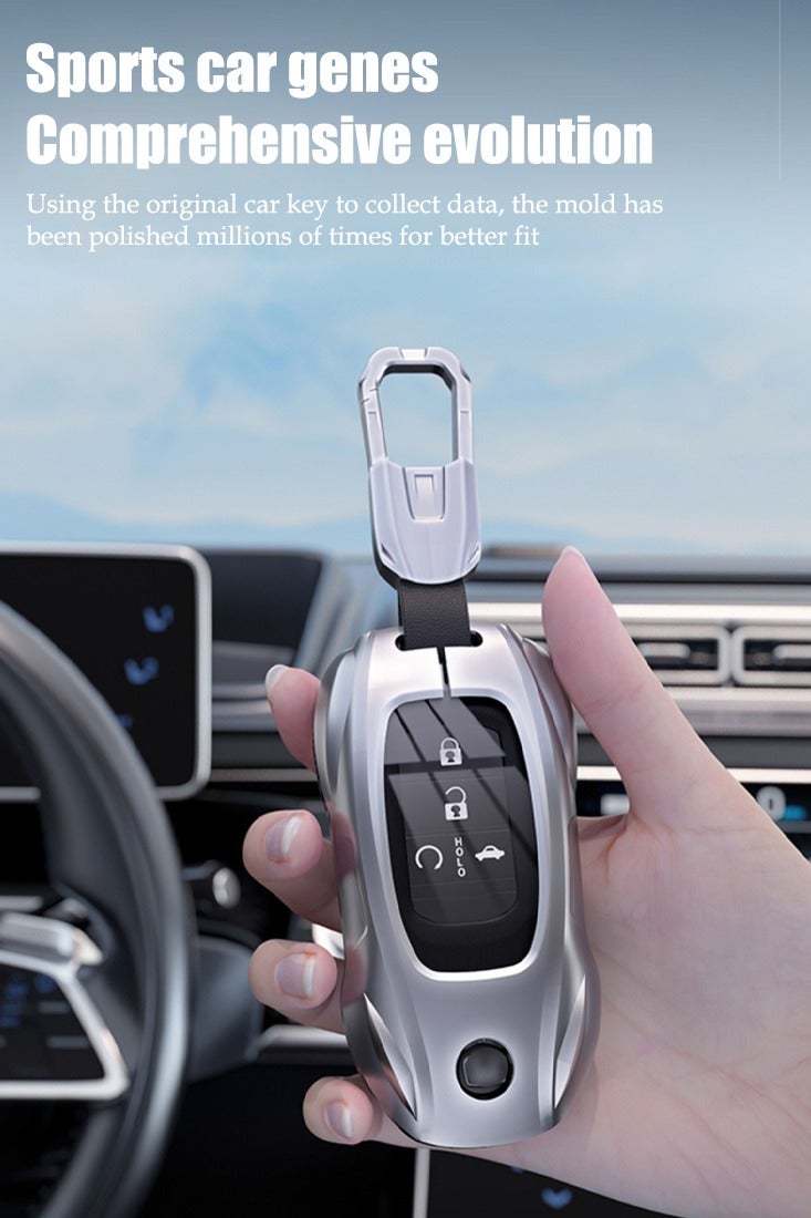 ملحقات مفتاح السيارة الأكمام ، مناسبة لكمام مفتاح السيارة هوندا ، الراقية ، مقاومة للارتداء ، تحمي مفاتيح سيارتك بشكل أفضل ، مثالية. - Image 4