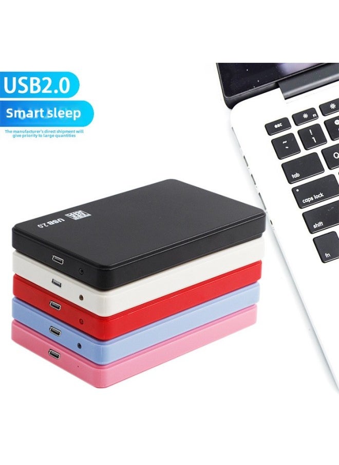 Source Manufacturer 2.5 Inch To USB3.0 Support SATA Serial Mechanical Solid SSD Screw-free Mobile Hard Disk Box-Color:Black