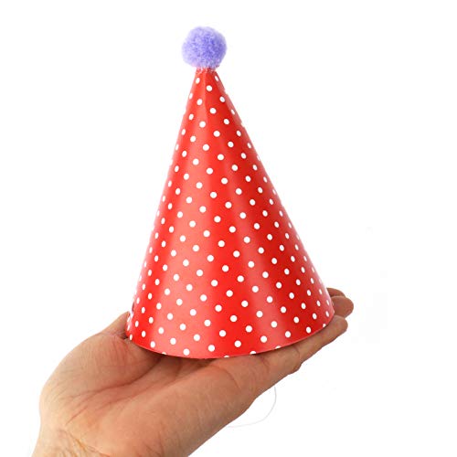Vesil Mini Kids Birthday Party Hats, Assorted, DIY Assembly Required - Image 2
