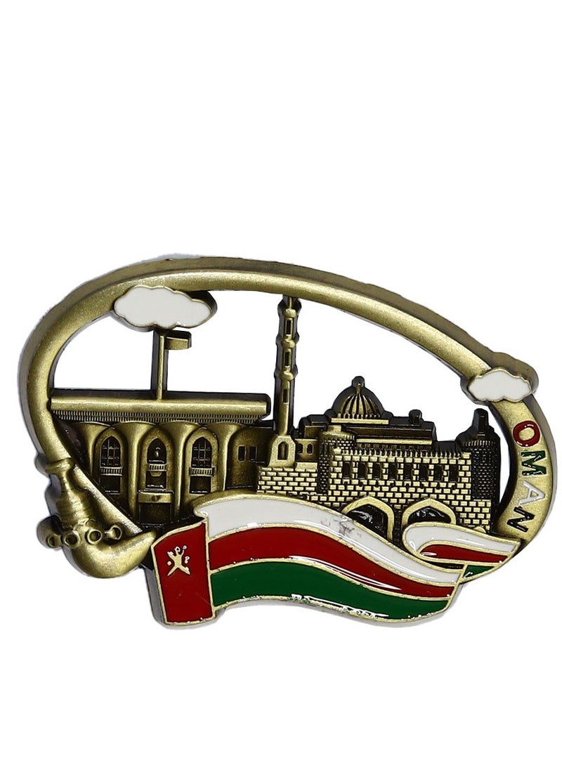 3-piece Oman Souvenir Magnet Arabian Heritage 10 cm - pzsku/Z7E9D2D47C742087ED83CZ/45/_/1704282197/ca6b93ec-d8b8-4db4-b966-a9a76059e3f9