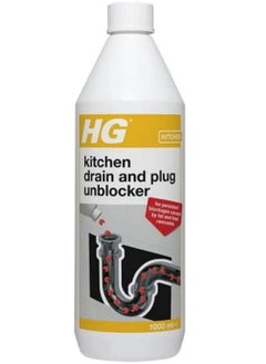 HG Kitchen Drain And Plug Unblocker 1 L  - Image 1